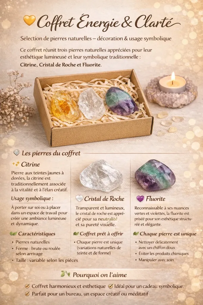 Coffret Energie et clarté