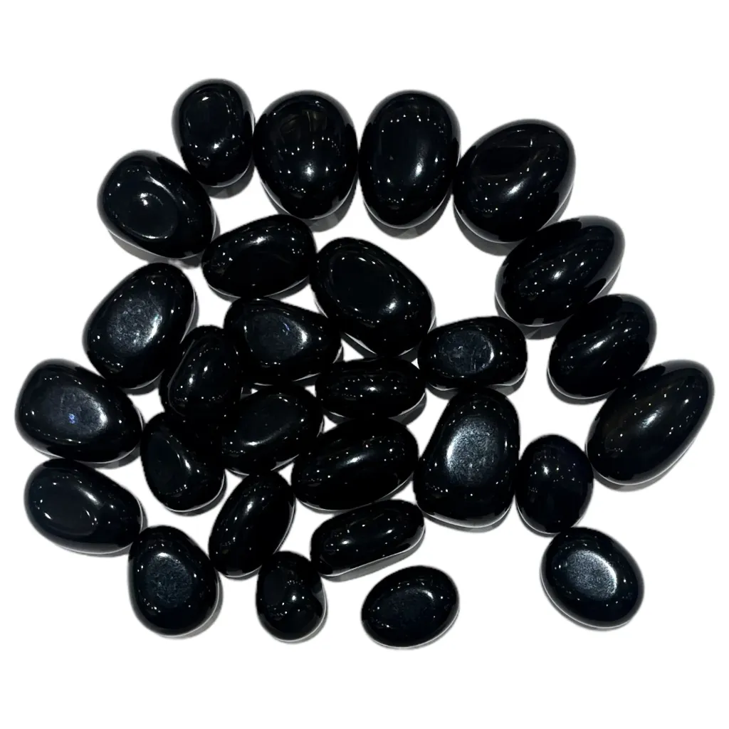 Obsidienne pierre roulée