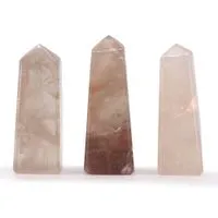 Pointes de quartz fumé