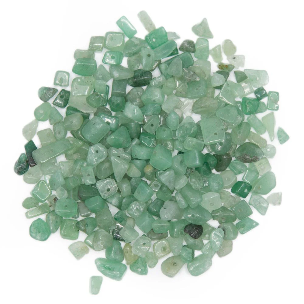 Chips Aventurine 100g – éclats naturels pour décoration, créations & rituels