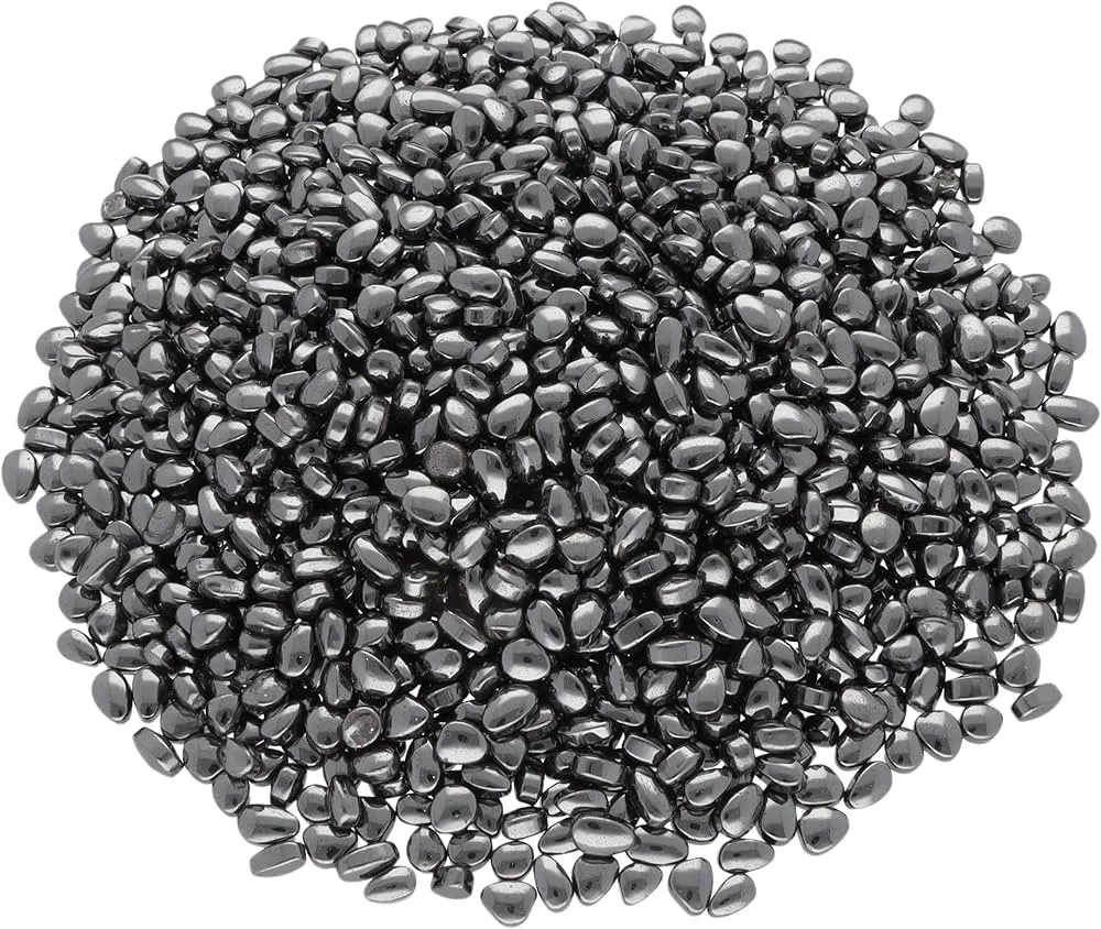 Chips hématite 50g – éclats naturels pour décoration, créations & rituels