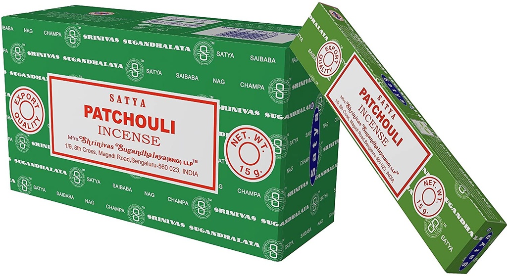 Encens SATYA 15g - patchouli