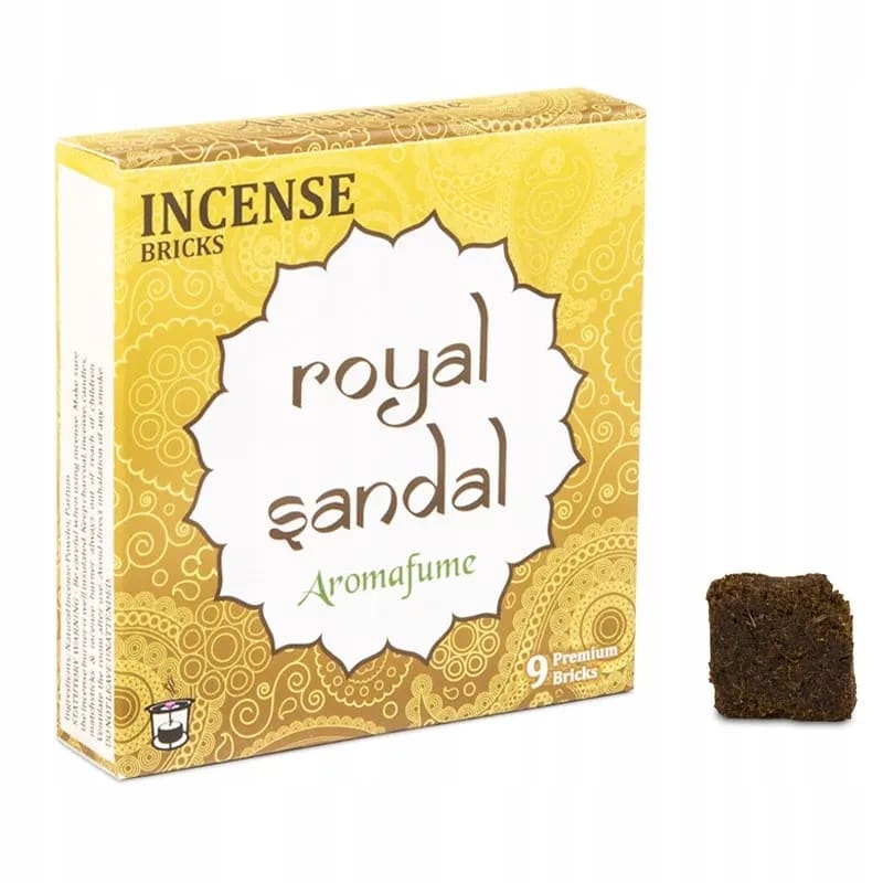 Aromafume briques d'encens Royal Sandal