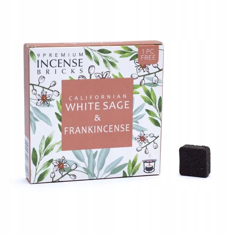 Aromafume briques d'encens Sauge blanche & Encens