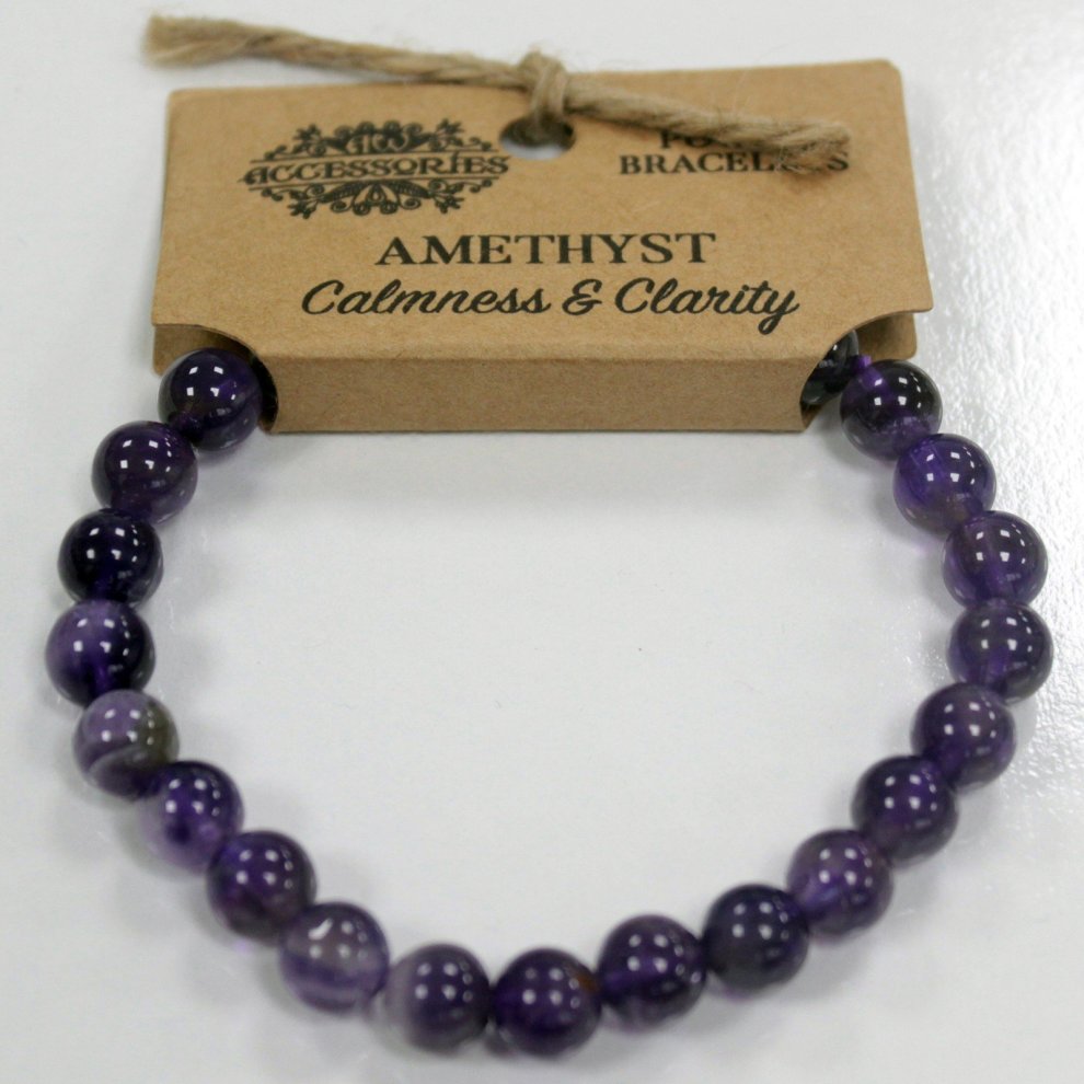 Bracelet de Puissance - Améthyste : Calme et Clarté