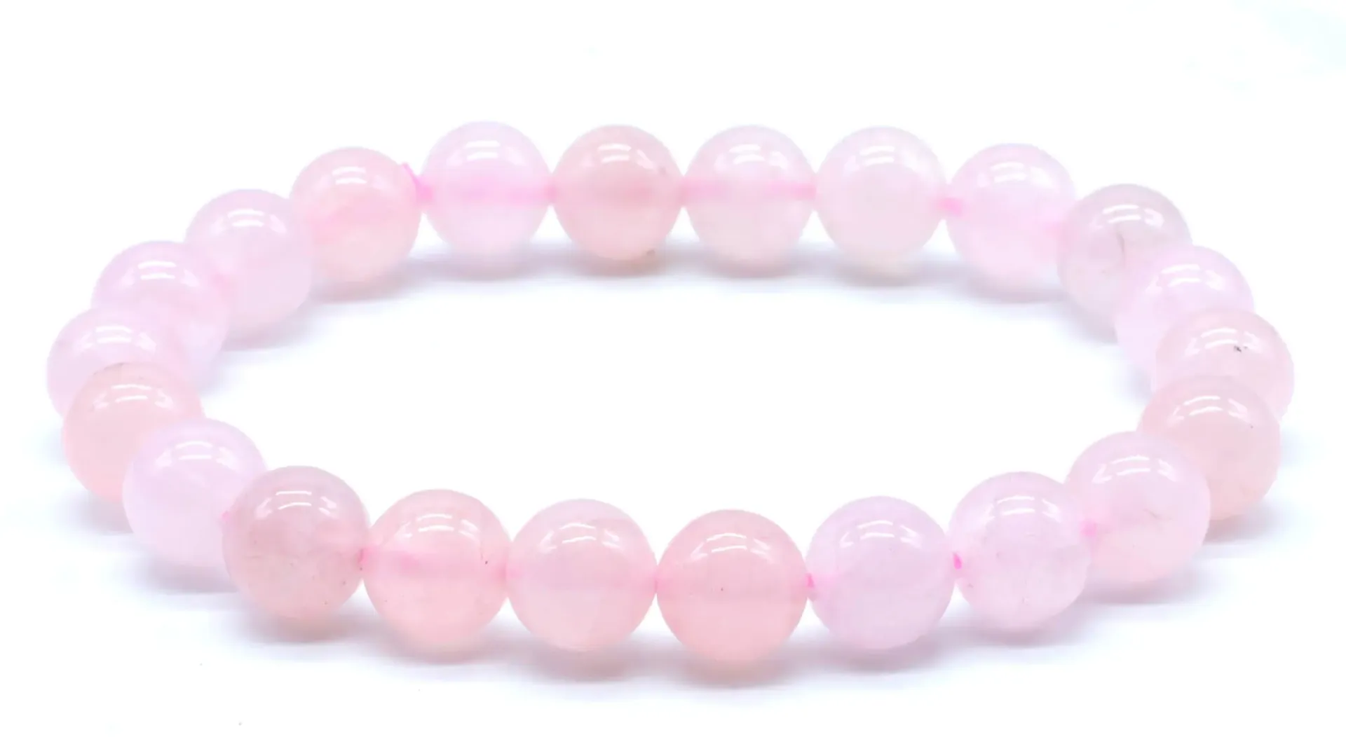 Bracelet de Puissance - Quartz rose Amour et Réconciliation