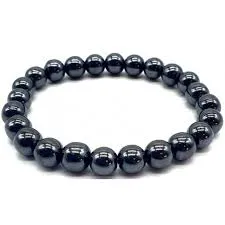 Bracelet Hematite perles 8mm - Ancrage