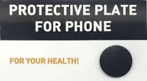 Plaque Shungite Téléphone Ronde 2cm