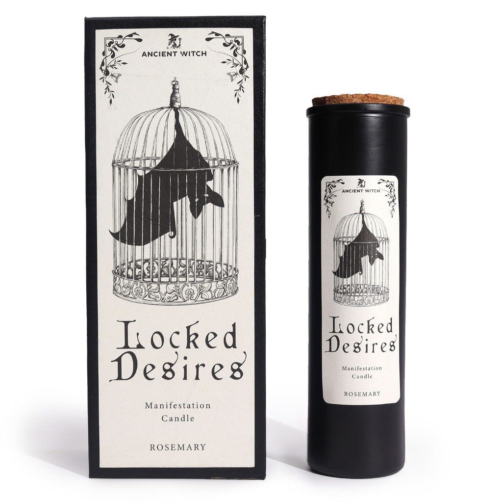 Bougie de Purification de Sorcière Ancestrale - Désirs Enchaînés