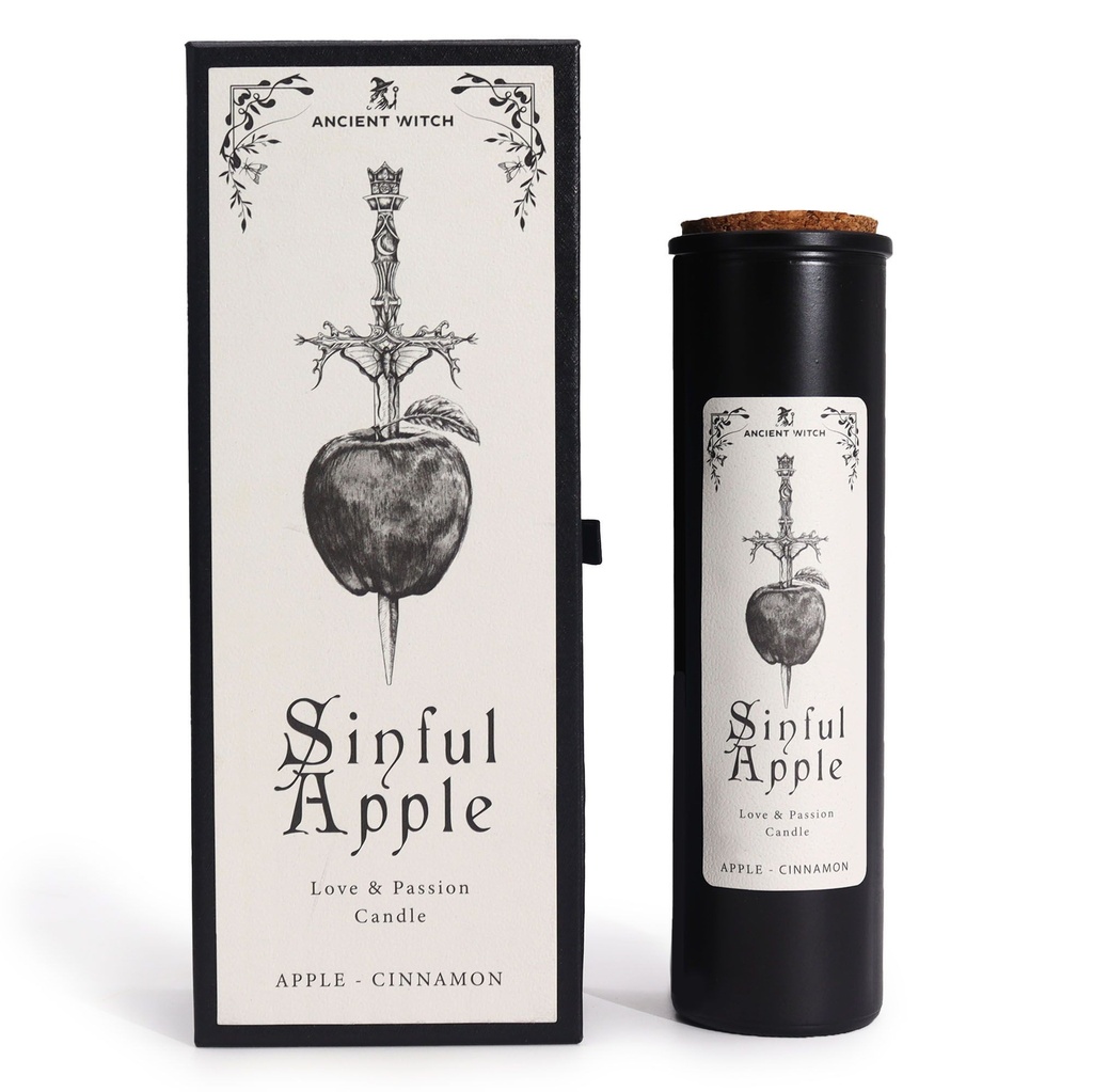Bougie de Purification de Sorcière Ancestrale - Pomme du Péché