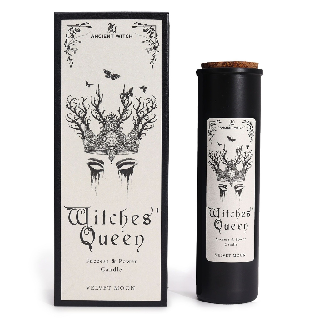 Bougie de Purification de Sorcière Ancestrale - Reine des Sorcières