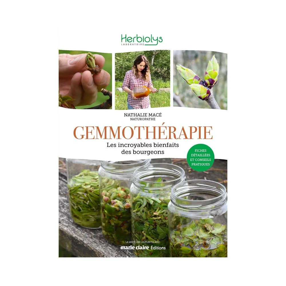LIVRE GEMMO LES INCROYABLES BIENFAITS DES BOURGEONS