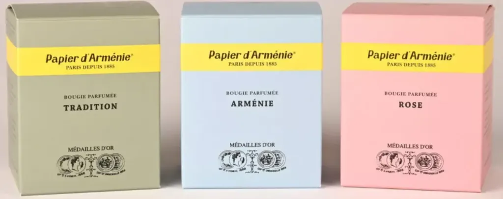 Bougie PAPIER D'ARMENIE