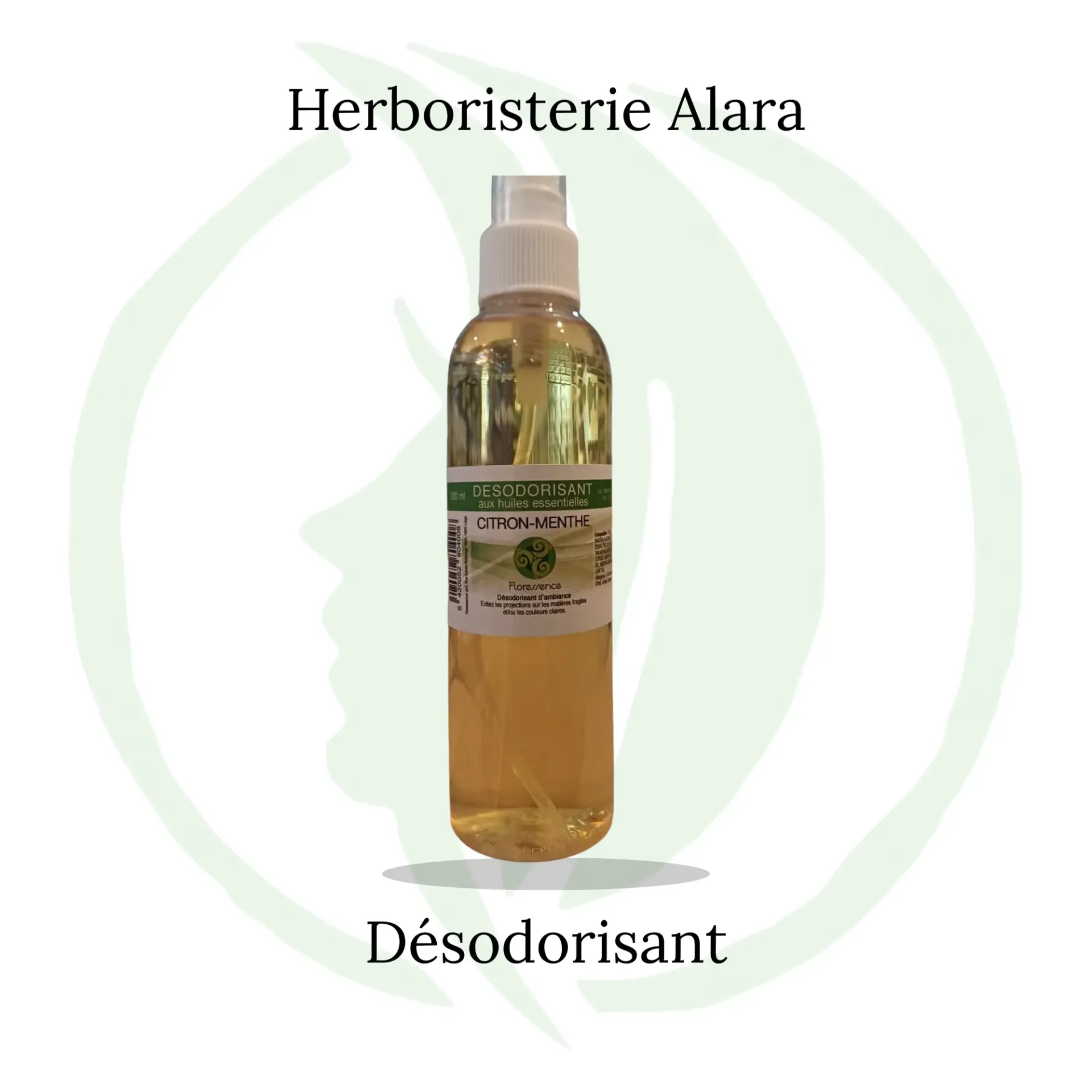 Désodorisant aux huiles essentielles (brume d'ambiance) - parfum au choix