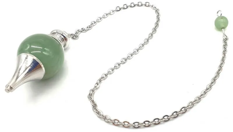 Pendule sphère aventurine