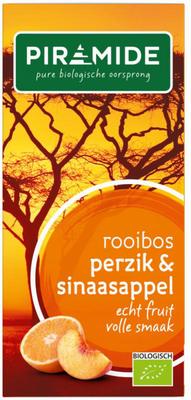 Piramide infusetes - rooibos pêche & orange bio 20 sachets