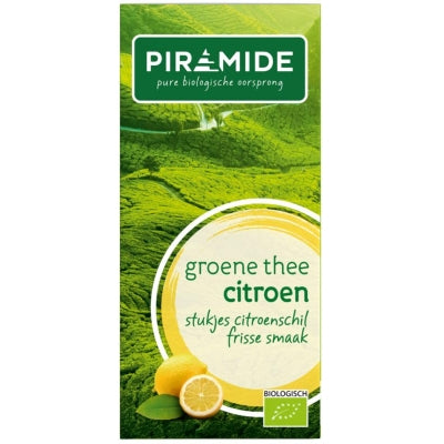 Piramide infusetes - thé vert citron bio 20 sachets