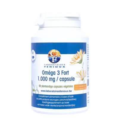 Omega 3 fort - 1000mg / capsule - 180 capsules