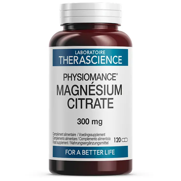 Magnésium citrate - 120 gélules
