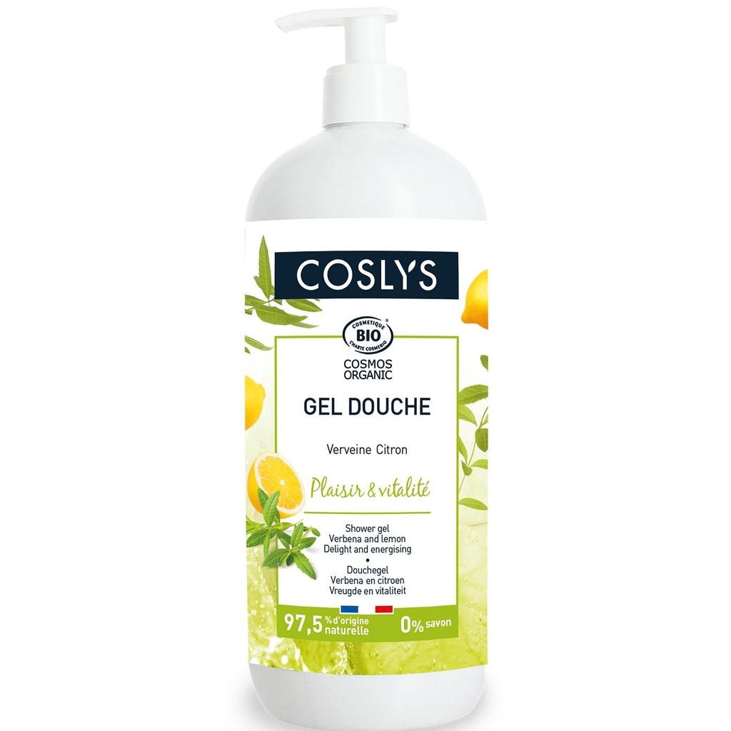 Gel douche verveine citron tonifiant 1l