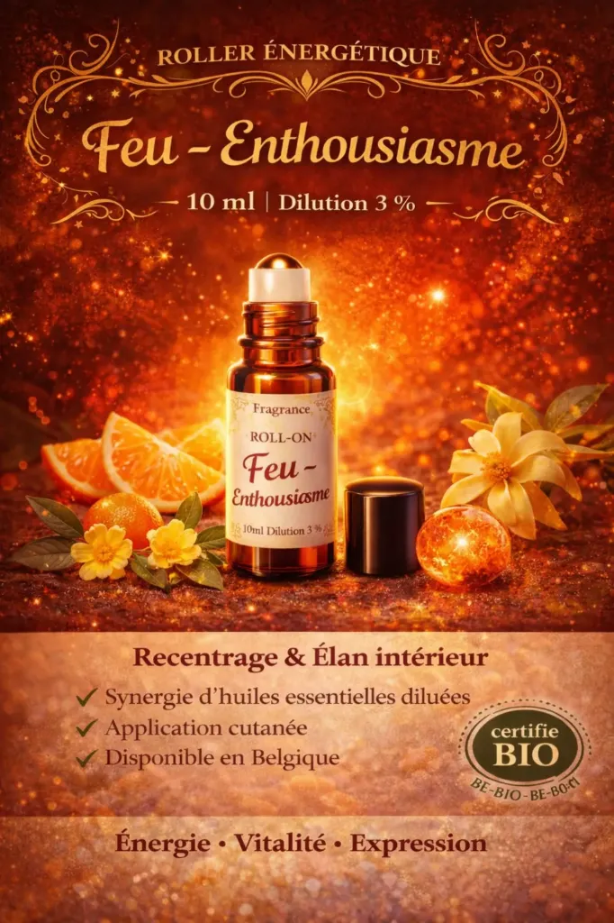 Roller énergétique : Feu - enthousiasme