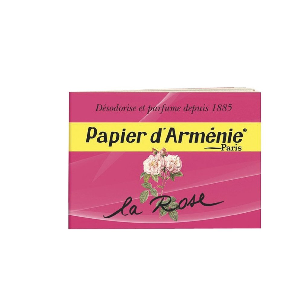 Papier d'arménie carnet rose