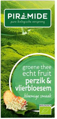 Piramide infusettes - thé vert pêche sureau