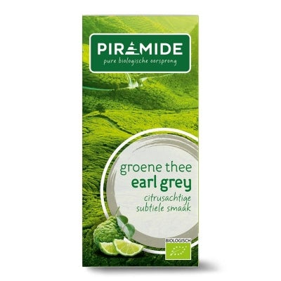 Piramide infusette - thé vert earl grey
