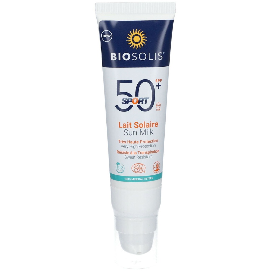 Biosolis Lait Solaire Sport SPF50+ 50ml