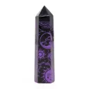 Pointe d'Obsidienne Noire (environ 60-70 g 9 cm)