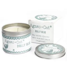 Bougie à la Cire de Soja 200gr - Dolly Bleu