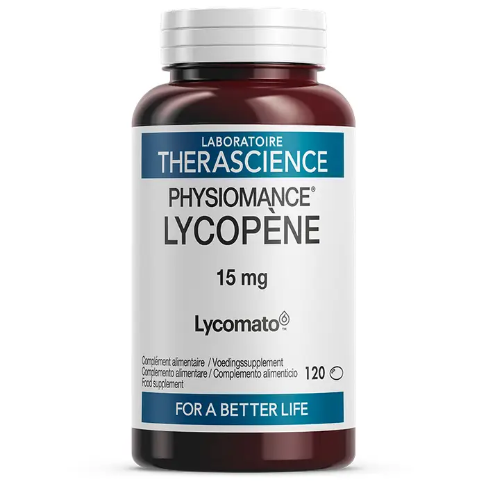 Lycopène – 15 mg – extrait de tomate Lycomato6™ – 120 gélules