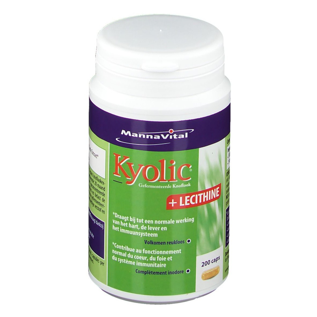 Kyolic + lecithine - 200 géls