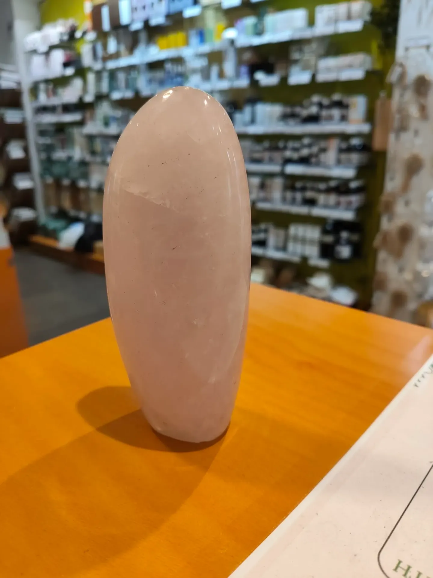 Quartz rose – Galet / Forme libre – Pierre naturelle – 450 g