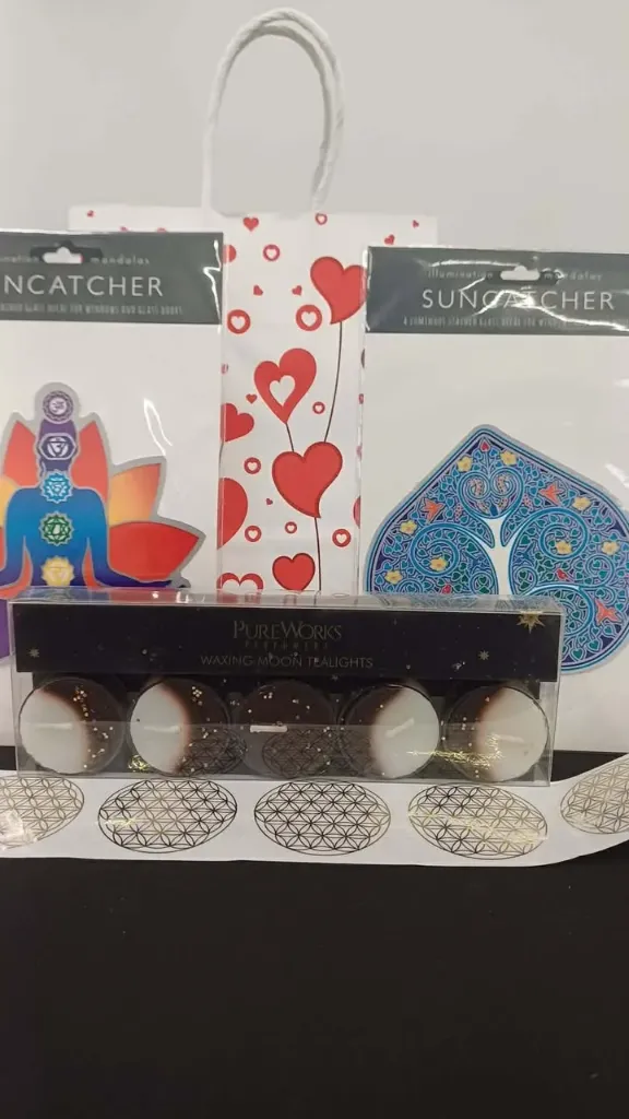 Coffret stickers & bougies symboliques – décoration bien-être - numéro 24