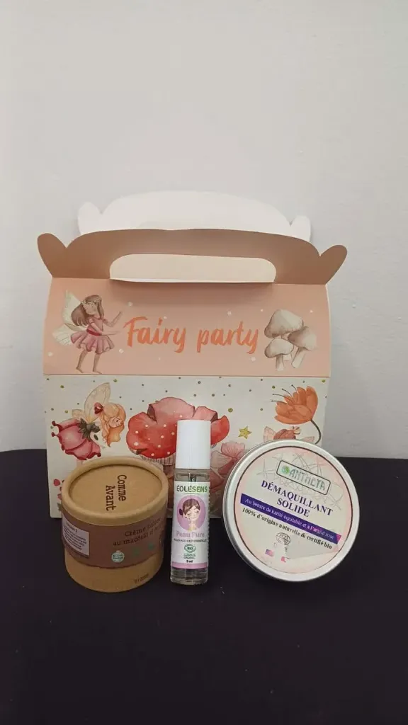 Coffret soin visage naturel – démaquillant solide, crème & huile essentielle – numéro 21