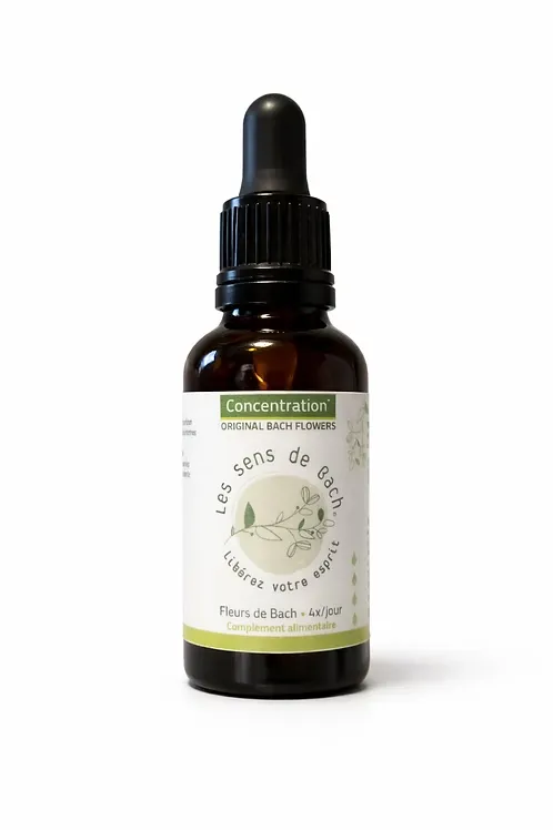 Synergie fleurs de Bach - Concentration 30ml