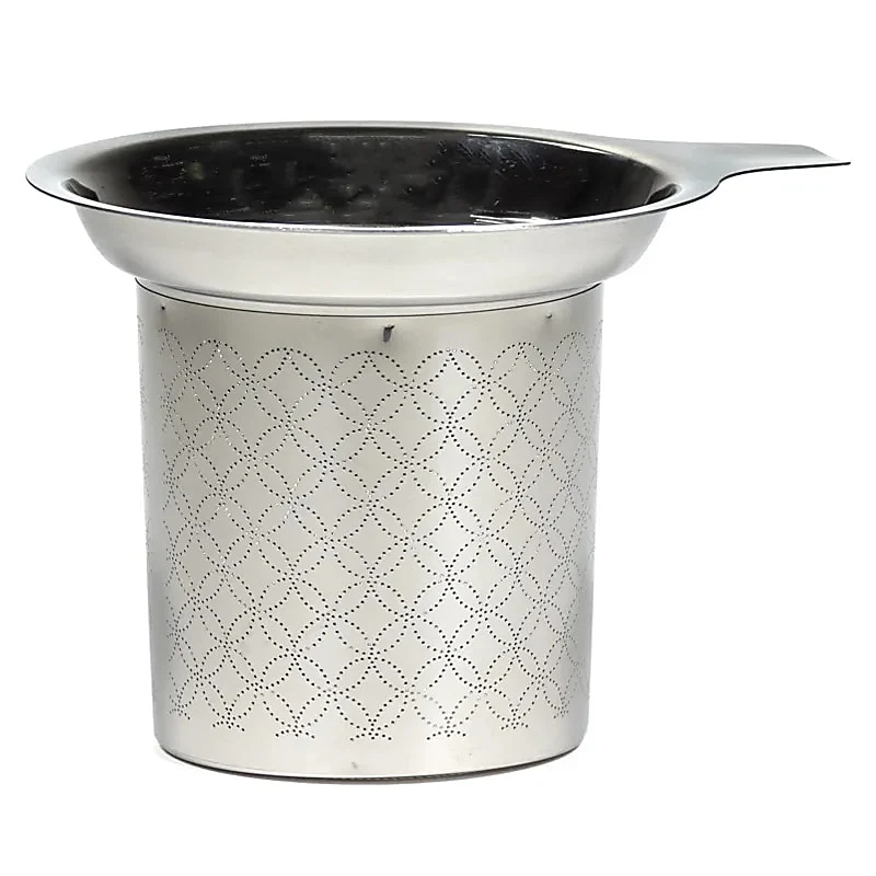 Infuseur à thé Fleur de Vie en acier inoxydable