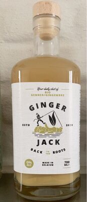 Ginger Jack 700 ml – Boisson bio au gingembre pressé à froid