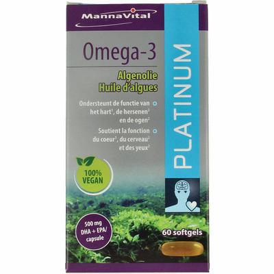 Omega 3 vegan algue Platinum 60sft