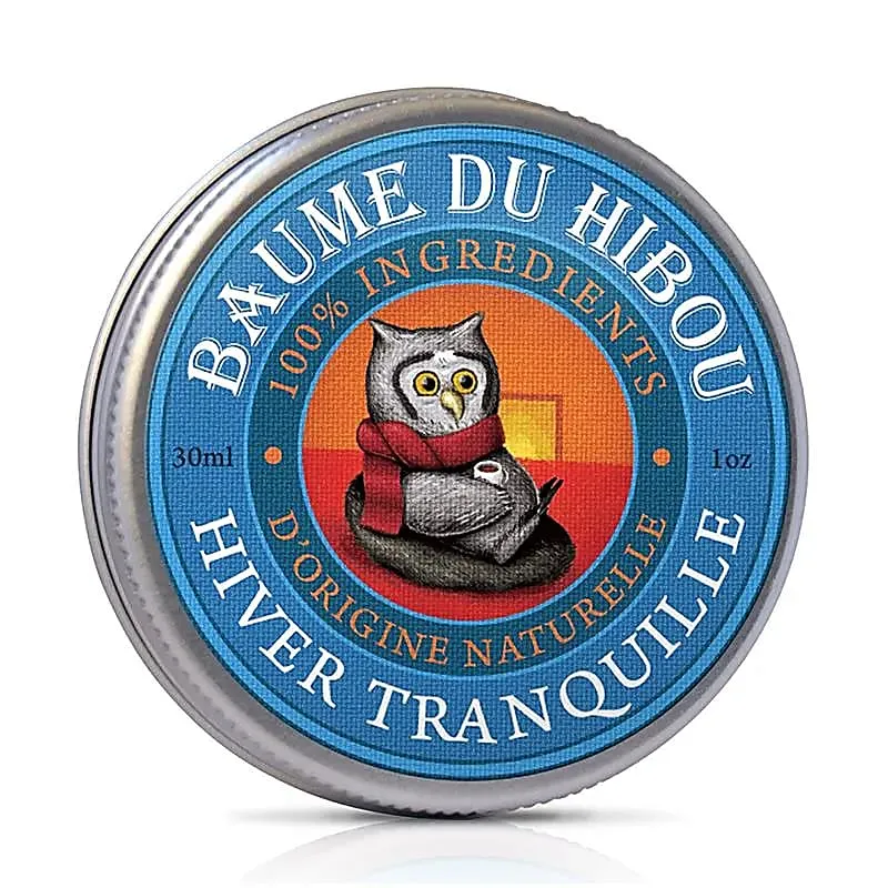 Baume du Hibou® Hiver Tranquille BIO – Baume Aromatique aux Huiles Essentielles – 30 ml
