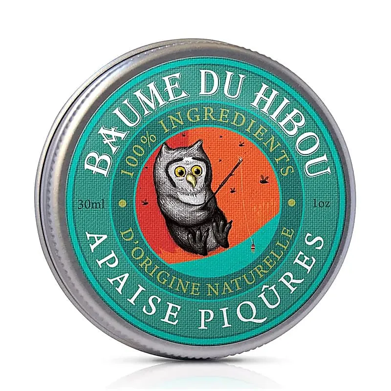 Baume du Hibou® Apaise Piqûres BIO – Calendula & Millepertuis – 30 ml