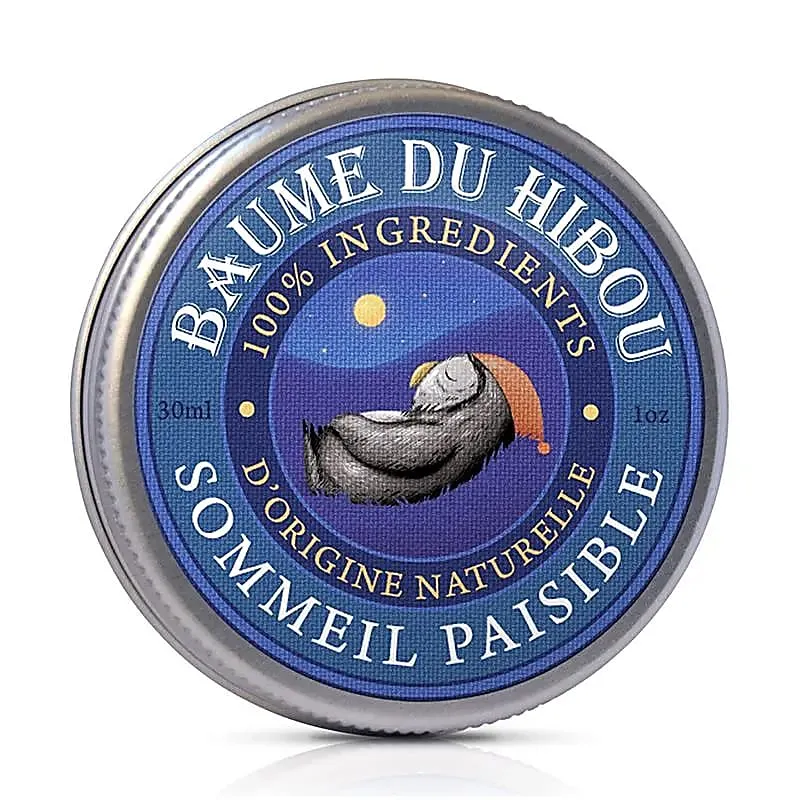 Baume du Hibou® Sommeil Paisible BIO – Lavande & Patchouli – 30 ml