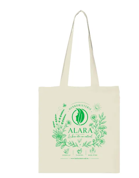 Tote Bag Botanique Herboristerie Alara — Collection Été 2026