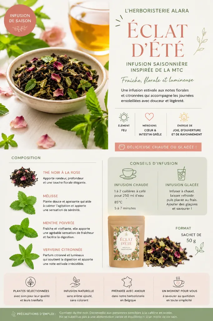 Infusion été - Infusion saisonnière inspirée de la MTC
