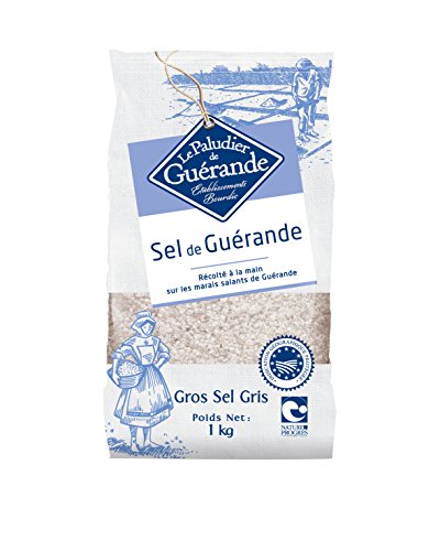 Gros Sel Gris de Guérande Le Paludier – Sel marin non raffiné 1 kg