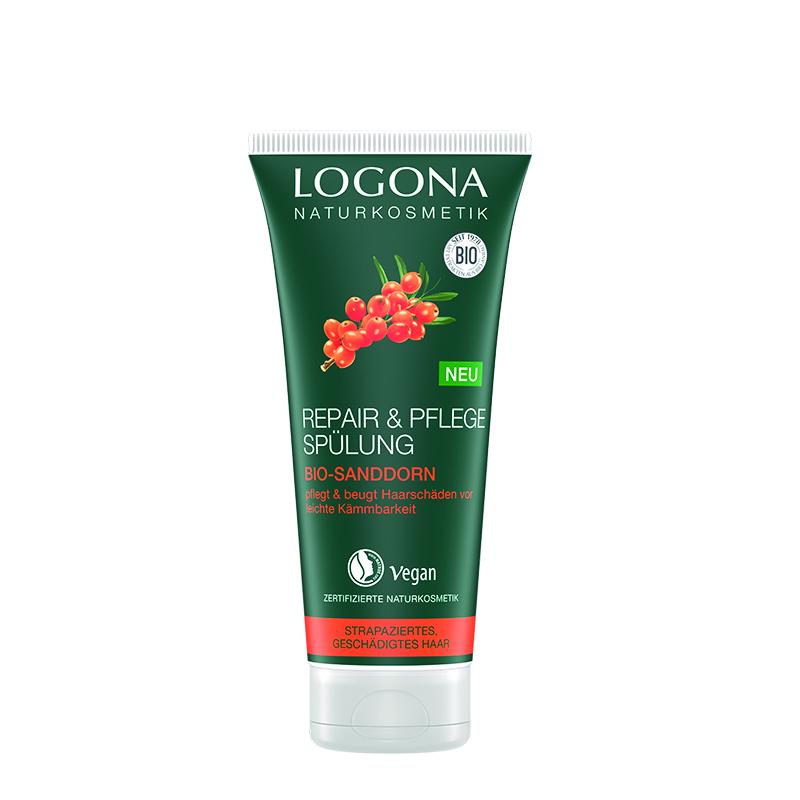 Logona Après-Shampooing Réparation Argousier – 200 ml