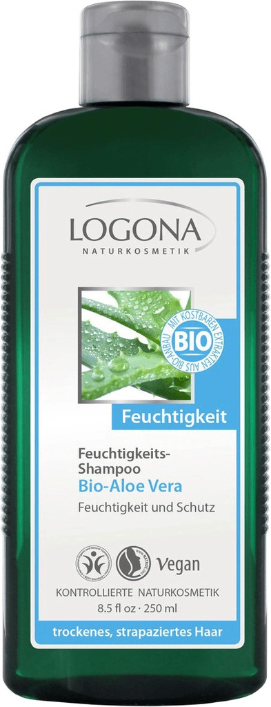 Logona Shampooing Hydratant Aloe Vera Bio – 250 ml
