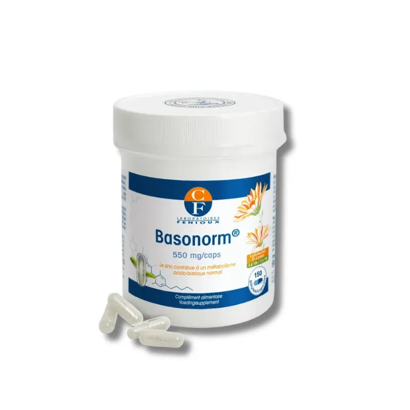 Basonorm® – Équilibre Acido-Basique – 150 Gélules