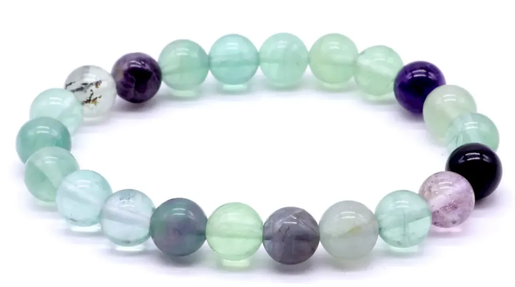 Bracelet de Clarté – Fluorite 8 mm